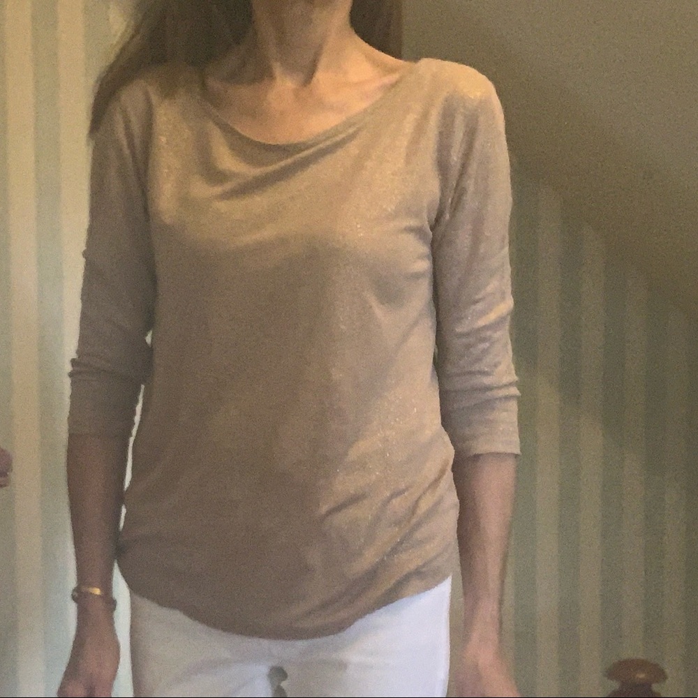 J. Crew Linen Tee